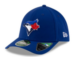 Men's Toronto Blue Jays New Era Game Royal 39THIRTY M-Crown Flex Hat - 50th Logo Side Patch