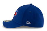 Men's Toronto Blue Jays New Era Game Royal 39THIRTY M-Crown Flex Hat - 50th Logo Side Patch