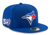 Men's Toronto Blue Jays New Era Royal 50th Anniversary Authentic Collection 59FIFTY Fitted Hat