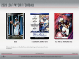 2026 Leaf Paydirt Football Hobby Box 15 Cards Per Box