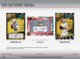 2026 Leaf Paydirt Football Hobby Box 15 Cards Per Box