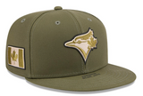 Men's Toronto Blue Jays New Era Olive 2026 Armed Forces Day 59FIFTY Fitted Hat