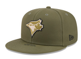 Men's Toronto Blue Jays New Era Olive 2026 Armed Forces Day 59FIFTY Fitted Hat