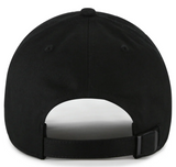 Men's Toronto Maple Leafs Black Contemporary Micro Logo Clean up Adjustable Hat