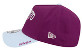 Men's New Era Bordeaux/Hydrogen Blue Toronto Tempo Tip-Off A-Frame 9FORTY Adjustable Hat
