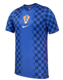 Youth Nike Team Croatia Blue Soccer 2026 Away Stadium Replica Jersey