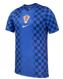 Men's Nike Team Croatia Blue Soccer 2026 Away Stadium Replica Jersey