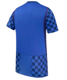 Men's Nike Team Croatia Blue Soccer 2026 Away Stadium Replica Jersey