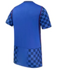 Youth Nike Team Croatia Blue Soccer 2026 Away Stadium Replica Jersey