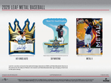 2026 Leaf Metal Baseball Hobby Box 9 Cards Per Box