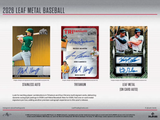2026 Leaf Metal Baseball Hobby Box 9 Cards Per Box