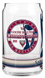 PWHL Montreal Victoire 2026 16 OZ Can Glass - Walter Cup Champs