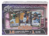 2026 Leaf Metal Baseball Hobby Jumbo Box 17 Cards Per Box