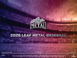 2026 Leaf Metal Baseball Hobby Jumbo Box 17 Cards Per Box