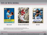2026 Leaf Metal Baseball Hobby Jumbo Box 17 Cards Per Box