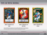 2026 Leaf Metal Baseball Hobby Jumbo Box 17 Cards Per Box