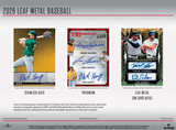 2026 Leaf Metal Baseball Hobby Jumbo Box 17 Cards Per Box