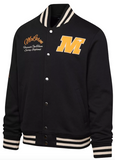 Men's McLaren F1 Team Auto Racing Car Men's Varsity Jacket - Black