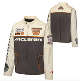 McLaren Racing F1 Happy Hour Motorsport Jacket Mens - Off White