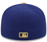 Men's Los Angeles Dodgers New Era Royal 2026 Gold Collection 59FIFTY Fitted Hat