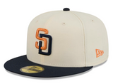 Men's San Diego Padres New Era Cream/Obsidian 2026 City Connect 59FIFTY Fitted Hat