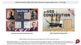 2026 Historic Autographs America's 250th Anniversary Part 1: Military Hobby Box 6 Packs Per Box, 5 Cards Per Pack