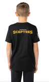 Youth Toronto Sceptres PWHL Hockey Bauer Black Core Graphics T Shirt