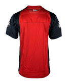 Men's Ottawa Redblacks New Era CFL Replica Home Football Jersey - Alternate Red & Black