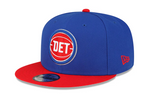 Men's Detroit Pistons NBA New Era Royal Blue/Red 9Fifty Two Tone Snapback Hat