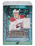2025/26 Upper Deck O-Pee-Chee Platinum Hockey Blaster Box 6 Packs Per Box, 4 Cards Per Pack