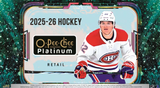 2025/26 Upper Deck O-Pee-Chee Platinum Hockey Blaster Box 6 Packs Per Box, 4 Cards Per Pack
