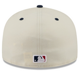 Men's New York Yankees New Era USA 250 Fourth of July 59FIFTY Fitted Hat - Cream/Navy