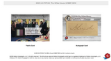 2025 Historic Autographs POTUS: The White House Hobby Box 5 Packs Per Box, 4 Cards Per Pack