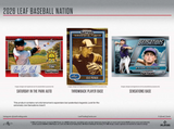 2026 Leaf Baseball Nation Hobby Box 6 Packs Per Box, 4 Cards Per Pack
