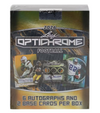 2026 Leaf Optichrome Football Hobby Box 8 Cards Per Box