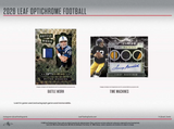 2026 Leaf Optichrome Football Hobby Box 8 Cards Per Box
