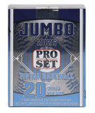 2026 Leaf Pro Set Metal Baseball Hobby Jumbo Box 20 Cards Per Box