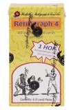 2026 Historic Autographs Retrograph 4 Baseball Hobby Box 8 Packs Per Box, 5 Cards Per Pack