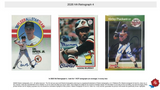 2026 Historic Autographs Retrograph 4 Baseball Hobby Box 8 Packs Per Box, 5 Cards Per Pack