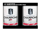 Carolina Hurricanes 2026 Stanley Cup Champions Two-Piece 16oz. Can Glass Set