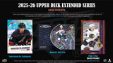 2025/26 Upper Deck Extended Series Hockey Blaster Box 4 Packs Per Box, 12 Cards Per Pack