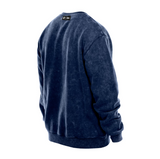 Men's Toronto Argonauts New Era Turf Traditions Vintage Fleece Crewneck Sweatshirt - Navy