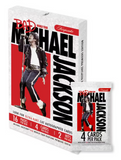 2025 Michael Jackson Bad World Tour Keepsake Premiere Edition Hobby Box 16 Packs Per Box, 4 Cards Per Pack
