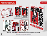 2025 Michael Jackson Bad World Tour Keepsake Premiere Edition Hobby Box 16 Packs Per Box, 4 Cards Per Pack