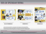 2026 Leaf Spectacular Football Hobby Box 7 Cards Per Box