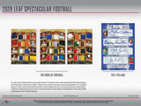 2026 Leaf Spectacular Football Hobby Box 7 Cards Per Box
