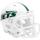 NFL Football Riddell 2026 White Out New York Jets Mini Revolution Speed Replica Helmet
