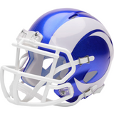 NFL Football Riddell Los Angeles Rams 2026 Fearsome White Mini Revolution Speed Replica Helmet