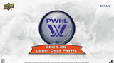 2025/26 Upper Deck PWHL Hockey Blaster Box 5 Packs Per Box, 6 Cards Per Pack