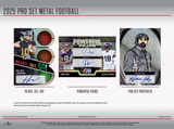 2025 Leaf Pro Set Metal Football Hobby Box
